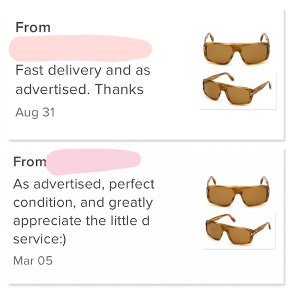 New TOM FORD Duke Square Light Havana Sunglasses - Picture 10 of 16